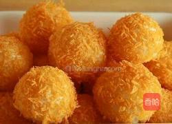 烤山药芝士圆球的做法图解9