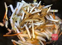 白菜炒香干的做法图解7