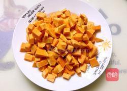 心形红薯烙的做法图解2