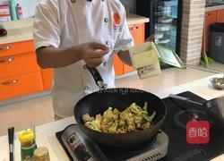 孜然干锅花菜的做法图解9