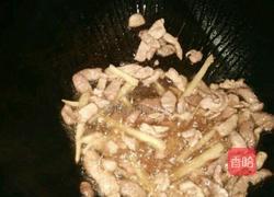 蒜薹炒肉的做法图解2