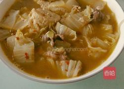 白菜炖冻豆腐的做法图解8