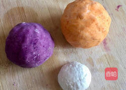 椰香芋圆的做法图解3