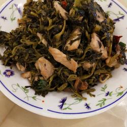 肉炒马蜂菜的做法[图]