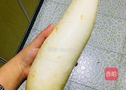 萝卜排骨汤的做法图解1