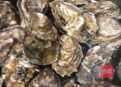 芥末生蚝的做法图解2