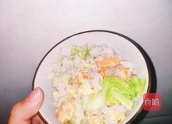 虾仁蛋炒饭的做法图解5