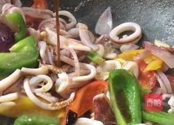 彩椒炒鲜鱿的做法图解7
