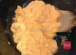 菠菜炒蛋的做法图解2