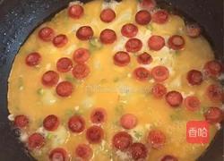 香煎蛋包烤肠的做法图解5