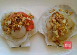 粉丝蒸扇贝的做法图解4