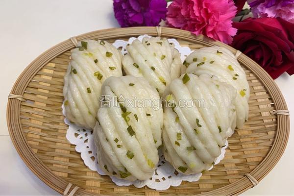 葱花卷的做法 菜谱 香哈网