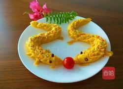 新文美食 二龙戏珠 的做法图解12