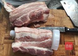 咸蛋黄酿五花肉的做法图解1