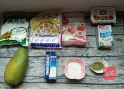 抹茶雪媚娘的做法图解1