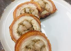 脆皮猪肉卷Roasted crispy pork belly