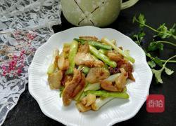 大蒜炒猪头肉的做法图解10