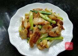 大蒜炒猪头肉的做法图解9