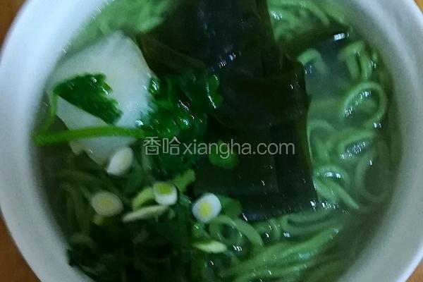 菠菜面条