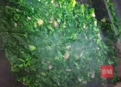 菠菜面条的做法图解3