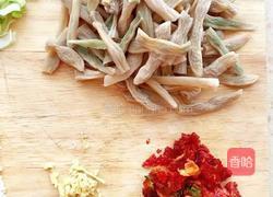 干豆角蒸面的做法图解1