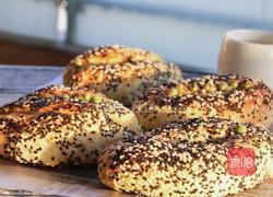 菠萝馅芝麻软欧的做法图解17