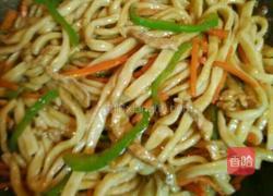 尖椒炒面条的做法图解9