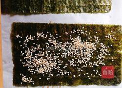 海苔芝麻夹心脆的做法图解4