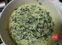 芹菜叶鸡蛋饼的做法图解5
