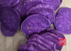 酸奶紫薯心甜品的做法图解1
