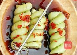 凉调旋螺黄瓜的做法图解6