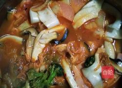 辣白菜汤的做法图解8