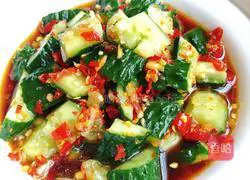 Illustration of how to make spicy and sour appetizer cucumbers 7