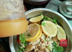 凉拌鸡爪莲藕的做法图解4