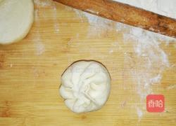 韭菜鸡蛋包子的做法图解4