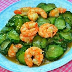 黄瓜炒虾仁的做法[图]