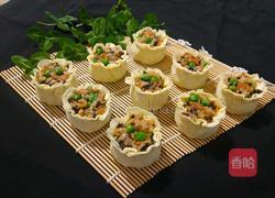 糯米馅儿烧麦的做法图解1