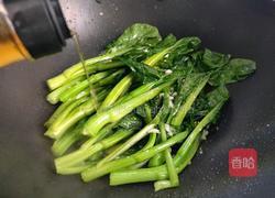 蒜蓉菜心的做法图解5