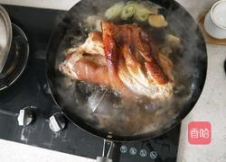 扒猪肘子的做法图解15