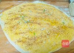 芝麻盐千层饼的做法图解3