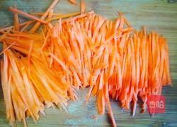 鸡蛋胡萝卜丝的做法图解3