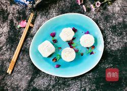 吉祥如意小点——玫瑰豆沙山药糕的做法图解6