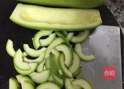 角瓜炒火腿的做法图解2