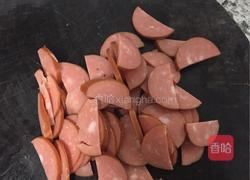 角瓜炒火腿的做法图解3