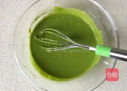 菠菜戚风蛋糕的做法图解6