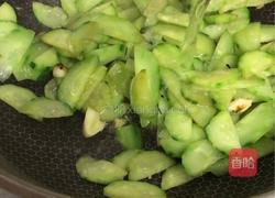 青瓜炒肉的做法图解4