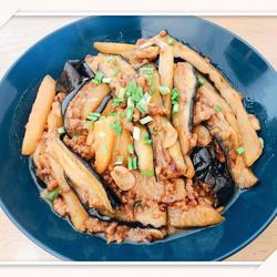 香煎肉末酱烧茄子的做法[图]
