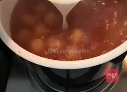 枸杞酒酿元宵的做法图解4
