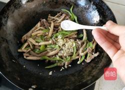 蟹味菇炒肉的做法图解17