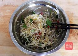 凉拌绿豆芽的做法图解7